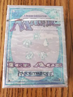 Magic The Gathering ICE AGE FACTORY SEALED DECK (1995) 60 Game Cards and Rules - Image 1