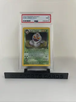 Dark Arbok 2/82 PSA 9 2000 Rocket Holo Pokemon Card - Image 1