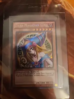 Yu-Gi-Oh! TCG Dark Magician Girl NM LCYW-EN022 1st Edition Secret Rare Card - Image 1