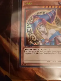 Yu-Gi-Oh! TCG Dark Magician Girl NM LCYW-EN022 1st Edition Secret Rare Card - Image 5