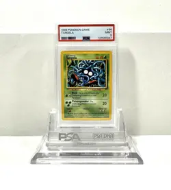 TANGELA 66/102 - BASE SET 1999 POKEMON CARD - FRESH SLAB - PSA 9 MINT - Image 1