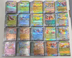 1000x Japanese Pokemon Tera EX Cards Bundle Bulk Job Lot - Unsorted, Mixed Cond. - Image 1