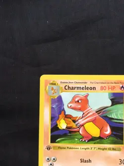 Pokemon Cards: Base Set 1st Edition Uncommon: Charmeleon 24/102 - Image 2