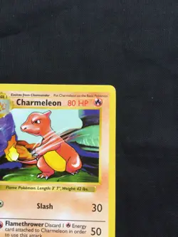 Pokemon Cards: Base Set 1st Edition Uncommon: Charmeleon 24/102 - Image 3