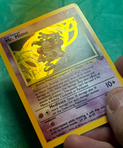 Mr. Mime 6/64 Pokemon MP Jungle Card - Image 3