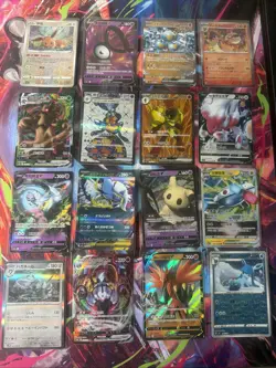 Pokemon 16 Card Lot nm V Max Mega Amazing Ex HOLO Rare Hits Only F36 - Image 1