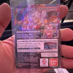 Bandai Namco One Piece CCG Monkey D. Luffy US Voyage Promo Holo Card - Image 2