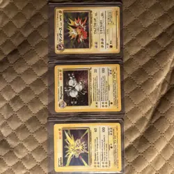 Pokemon Base Set/Fossil Set/Jungle Set Electric Lot - Rare & Holo Cards - Image 1