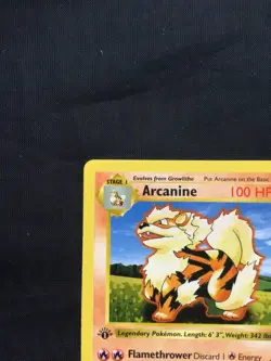 Pokemon Cards: Base Set 1st Edition Uncommon: Arcanine 23/102 - Image 2