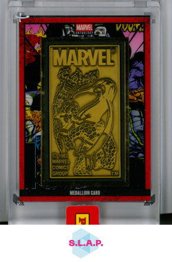 FANTASTIC FOUR PANINI 259 MARVEL ANTHOLOGY MEDALLION CARD 2025 ENGLISH - Image 1