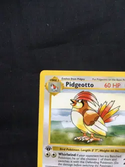 Pokemon Cards: Base Set 1st Edition Rare: Pidgeotto 22/102 - Image 2