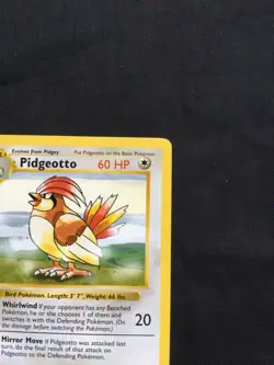 Pokemon Cards: Base Set 1st Edition Rare: Pidgeotto 22/102 - Image 3