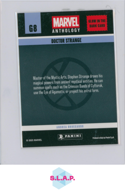 DOCTOR STRANGE PANINI G8 MARVEL ANTHOLOGY GLOW IN THE DARK CARD 2025 ENGLISH - Image 2