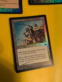 Sword Dancer,Steal Strength,Soul Strings MTG OLD BORDER FOIL 3 CARD. PROPHECY - Image 2