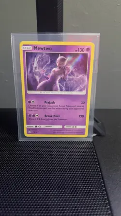Mewtwo 12/18 Holo - Detective Pikachu - Pokemon Card - Image 1