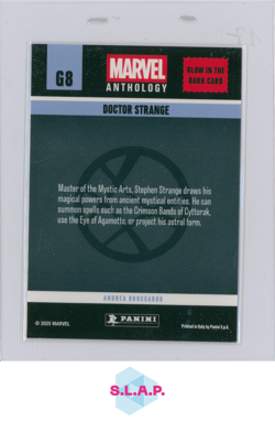 DOCTOR STRANGE PANINI G8 MARVEL ANTHOLOGY GLOW IN THE DARK CARD 2025 ENGLISH - Image 2