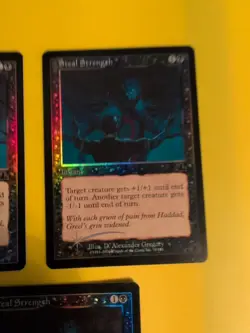 Steal Strength x3 Instant MTG CARD OLD BORDER FOIL 3 CARD. PROPHECY JUNE 2000. - Image 4