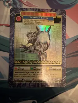 Metaltyrannomon Bo-145 HOLO Digimon 2000 Bandai Trading Card Game - Image 2