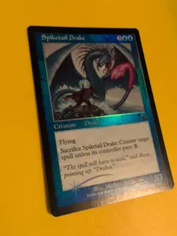 Spiketail Drake. MTG CARD OLD BORDER FOIL CARD. PROPHECY JUNE 2000. - Image 5