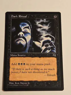 Dark Ritual X1 TMP MTG Tempest - Image 1