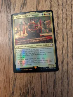 Caesar, Legion's Emperor - 1 - NM Foil - Universes Beyond: Fallout - MTG - Image 1