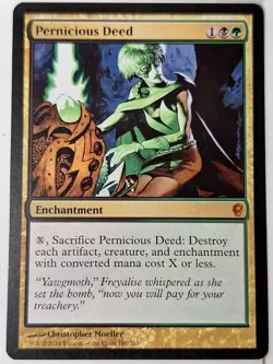 Pernicious Deed - Conspiracy - Magic the Gathering MTG Nice! - Image 1