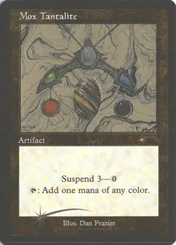 MTG Mox Tantalite (1073) *Etched Foil* Retro Secret Lair: Dan Frazier Mox Box NM - Image 1