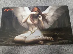 Angel of Flight Alabaste - Magic The Gathering Playmat TCG CCG MTG Playmat - Image 1