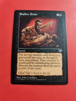SHALLOW GRAVE X1 MIRAGE MTG CRISP PACK FRESH - Image 1