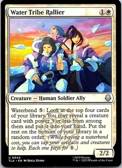 Water Tribe Rallier U Creature — Human Soldier Ally Normal Avatar: The Last Airb - Image 1