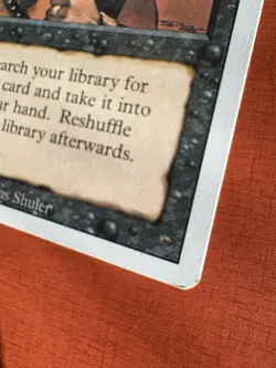 Demonic Tutor Revised MTG Magic The Gathering Light Play - Image 4