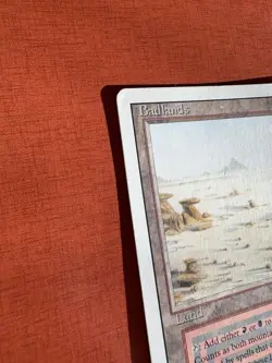 Magic The Gathering Badlands Dual Land Revised Edition Moderate To Heavy Played - Image 2