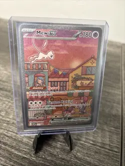 Mew ex 053 Pokemon 151 Ultra Premium Collection Black Star Promo Alt Art - Image 1