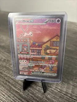 Mew ex 053 Pokemon 151 Ultra Premium Collection Black Star Promo Alt Art - Image 2