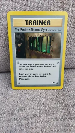 Pokemon TCG the Rocket's Training Gym Heroes Card 104/132Unlimited Rare NearMint - Image 2