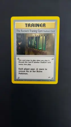 Pokemon TCG the Rocket's Training Gym Heroes Card 104/132Unlimited Rare NearMint - Image 3