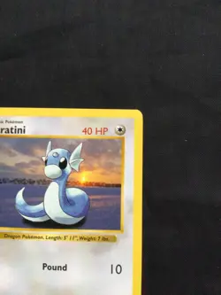 Pokemon Cards: Base Set 1st Edition Uncommon: Dratini 26/102 - Image 3