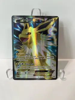 Pokemon TCG XY Generations Jolteon EX Full Art 28a/83 Ultra Rare Holo Card - Image 1