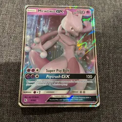 Mewtwo GX 31/68 Battle Academy Pokemon NM - Image 2