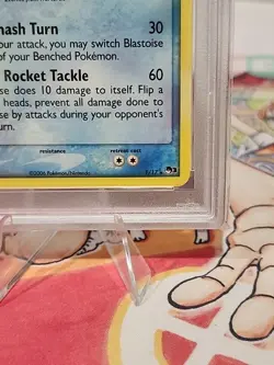 2006 Pokemon BLASTOISE 1/17 Pop Series 3 Non Holo PSA 10 Very Low Pop - Image 3