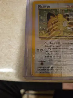 Pokemon TCG Meowth Holo Swirl Black Star Promo #10 Gameboy, Factory Sealed Minty - Image 4