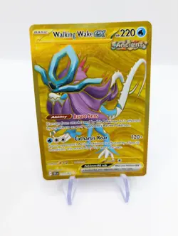 Pokemon Card TCG - Walking Wake EX 215/162 - Temporal Forces - Hyper Rare - NM ⭐ - Image 1
