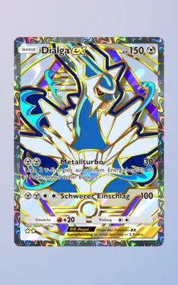 Pokemon TCG Pocket - Dialga EX - A4b Deluxepack EX - 368/353 - Deutsch - Image 1