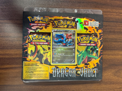 2012 POKEMON DRAGON VAULT DRUDDIGON PROMO 3 PACK BLISTER NEW SEALED RARE - Image 1