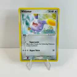 Whismur 69/100 EX Crystal Guardians Reverse Holo Stamped Pokemon TCG - Image 1