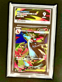Mega Charizard X ex 094/080 ACE 9 SR Full Art Inferno X Pokemon TCG - Image 2