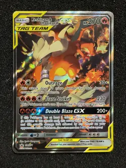Reshiram & Charizard GX SM201 Promo Holo Pokemon TCG - Image 1