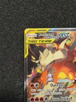 Reshiram & Charizard GX SM201 Promo Holo Pokemon TCG - Image 2