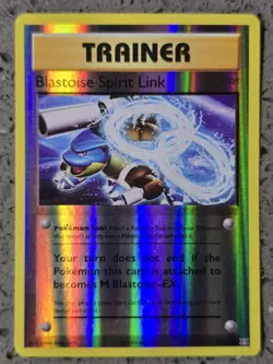 Pokemon - Blastoise Spirit Link - 73/108 - Evolutions - Reverse Holo - NM/LP - Image 1