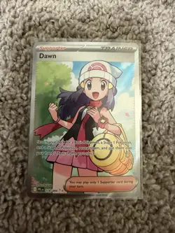 Pokemon Dawn Full Art Trainer 118/094 Ultra Rare Holo Phantasmal Flames NM - Image 3